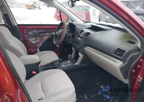 2015 Subaru Forester 2.5I Premium from USA, damaged, VIN JF2SJADC9FH575337